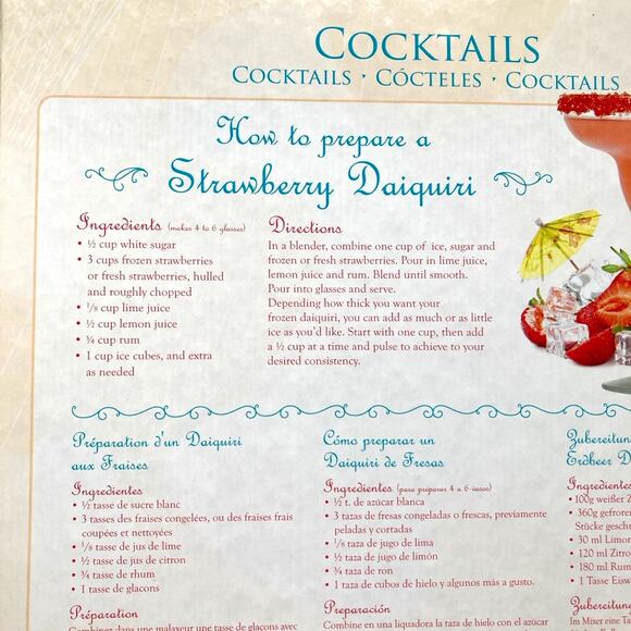 Eurographics 1000 Piece Jigsaw Puzzle: Cocktails - Pre-Owned - Picture 3 of 8